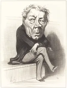 Deville, 1849. Creator: Honore Daumier