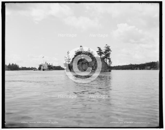 Devil's Oven, Thousand Islands, c1902. Creator: William H. Jackson.