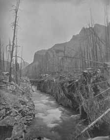 Devil's Canyon, Banff, N. W. T., Canada c1897. Creator: Unknown