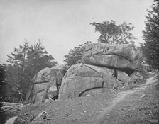 Devil's Den, Gettysburg, Pennsylvania c1897. Creator: Unknown