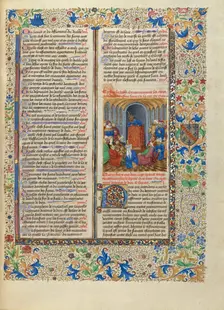 Devils Preaching, about 1440-1450. Creator: Master of the Oxford Hours