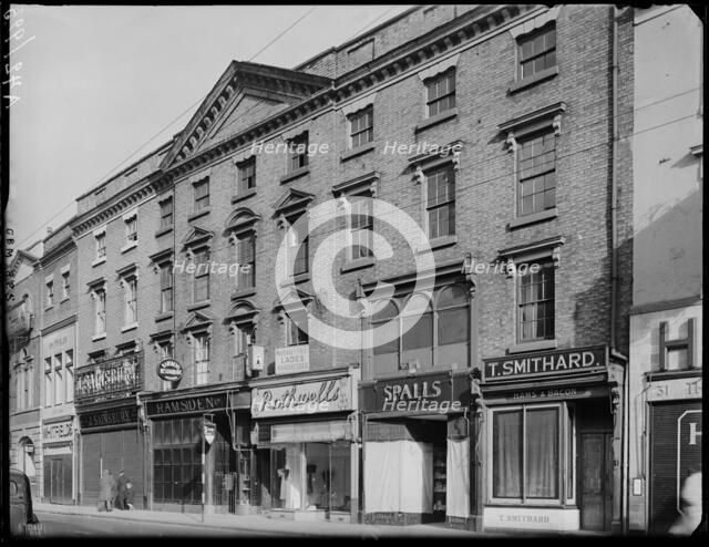 Devonshire House, 36 Corn Market, Derby, 1942. Creator: George Bernard Mason.