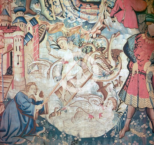Devonshire Hunting Tapestries, 15th century. Artist: Unknown