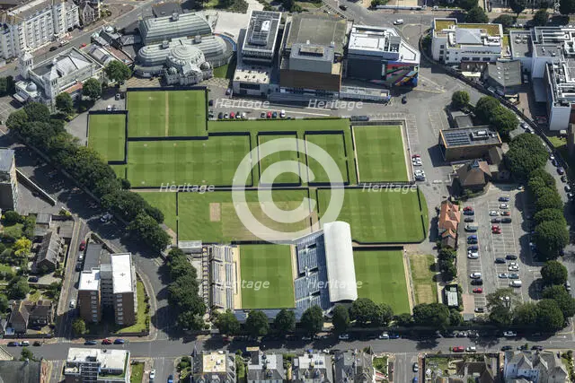 Devonshire Park Lawn Tennis Club, Eastbourne, East Sussex, 2024. Creator: Damian Grady.