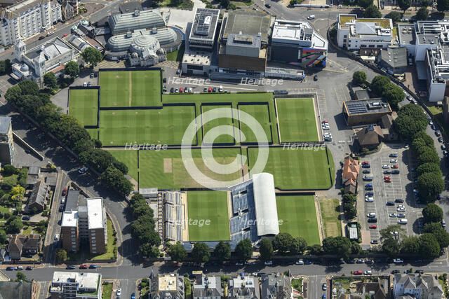 Devonshire Park Lawn Tennis Club, Eastbourne, East Sussex, 2024. Creator: Damian Grady.
