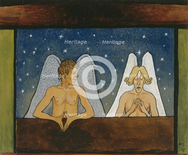 Devotion, 1895. Creator: Hugo Simberg.