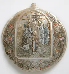 Devotional Plaque, German, late 15th century. Creator: Unknown