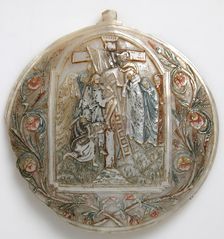 Devotional Plaque, German, late 15th century. Creator: Unknown