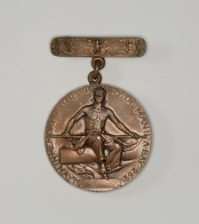 Dewey medal, c. 1898. Creator: Tiffany & Co