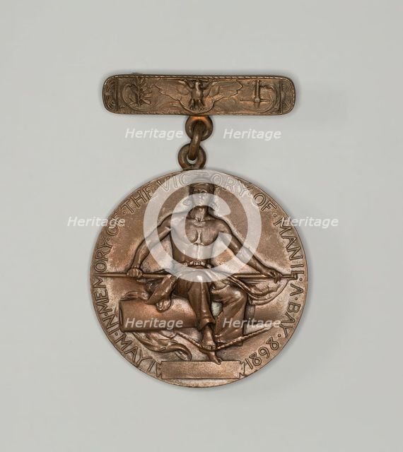 Dewey medal, c. 1898. Creator: Tiffany & Co.