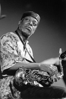 Dewey Redman, North Sea Jazz Festival, The Hague, Netherlands, 1998. Creator: Brian Foskett