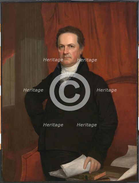 DeWitt Clinton, c. 1816. Creator: John Wesley Jarvis.