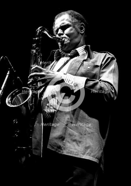 Dexter Gordon, Capital Jazz, Knebworth, 1981.   Artist: Brian O'Connor.