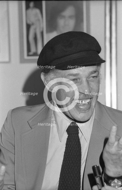 Dexter Gordon, London, 1976. Creator: Brian O'Connor.