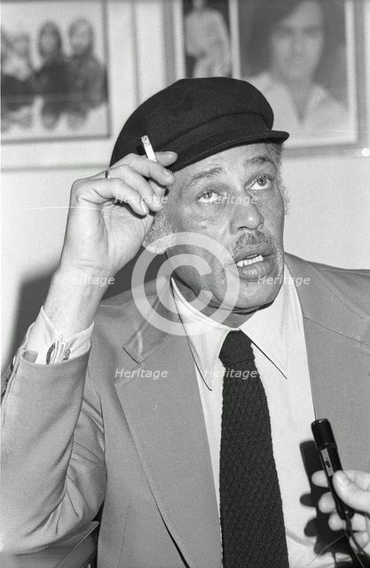 Dexter Gordon, London, 1976. Creator: Brian O'Connor.