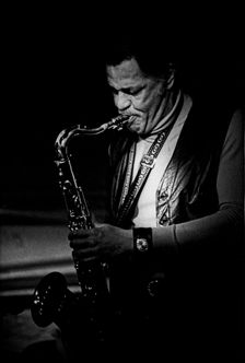 Dexter Gordon, Ronnie Scott's, Soho, London, 1977. Artist: Brian O'Connor