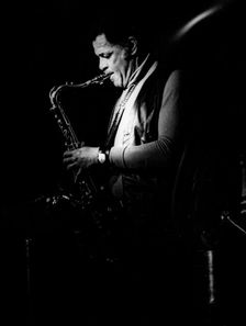 Dexter Gordon, Ronnie Scott's, Soho, London, 1977. Artist: Brian O'Connor
