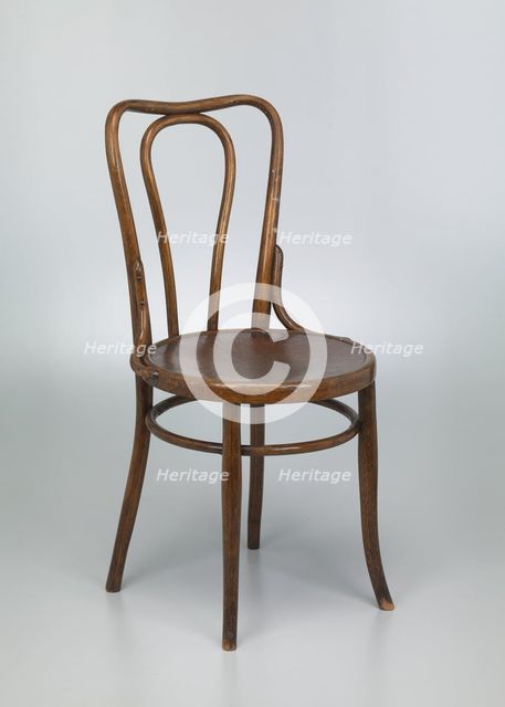 Deacon’s chair used by Sixth Mount Zion Baptist Church, ca. 1900. Creator: Jacob and Josef Kohn.