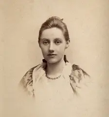 Deaconess Katherine J Beynon, 1892. Creator: Vernon Kaye