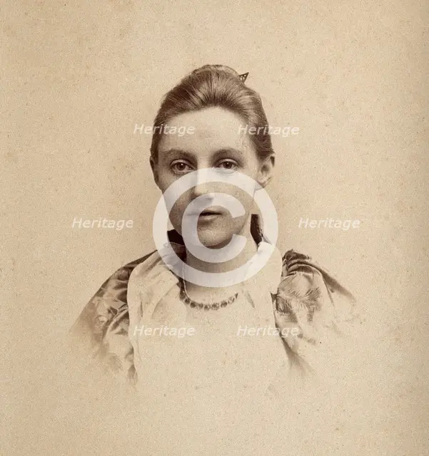 Deaconess Katherine J Beynon, 1892. Creator: Vernon Kaye.