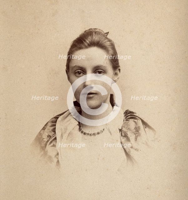 Deaconess Katherine J Beynon, 1892. Creator: Vernon Kaye.