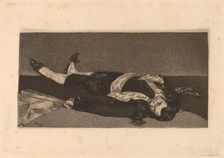 Dead Toreador (Torero mort), 1868. Creator: Edouard Manet