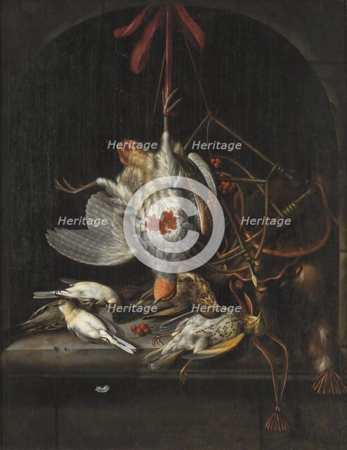 Dead Wildfowl, 1674. Creator: Jacob Biltius.