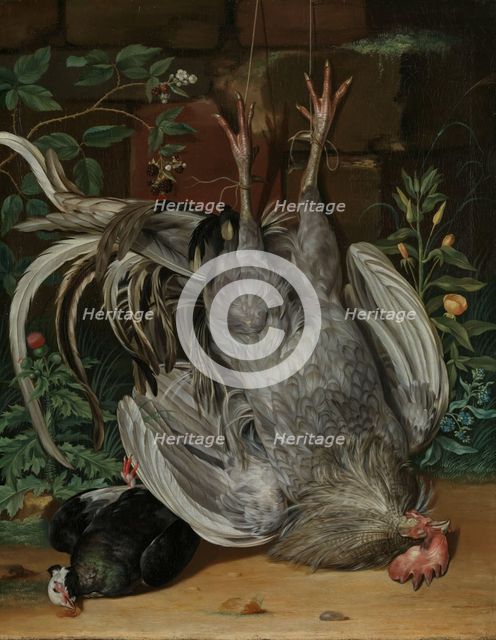 Dead Birds, 1735. Creator: Anton Friedrich Harms.