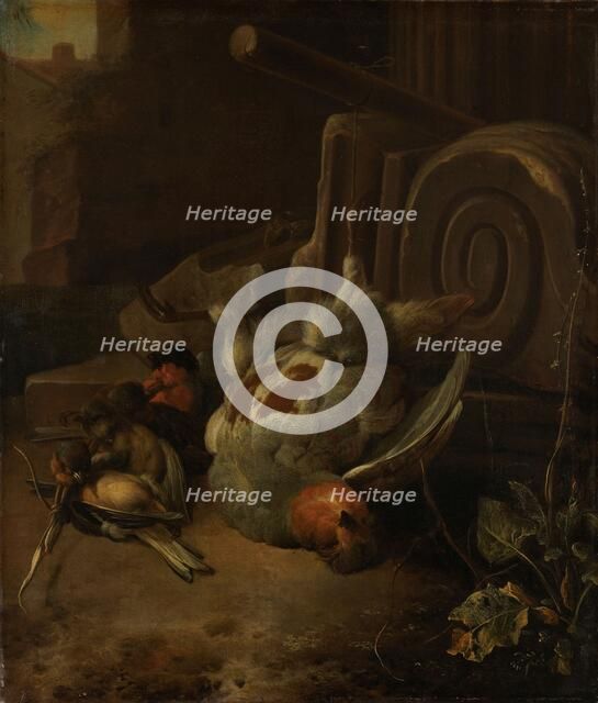 Dead Birds, c.1660-c.1665. Creator: Melchior d'Hondecoeter.