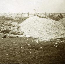 Dead bodies, Souain, northern France, September 1915