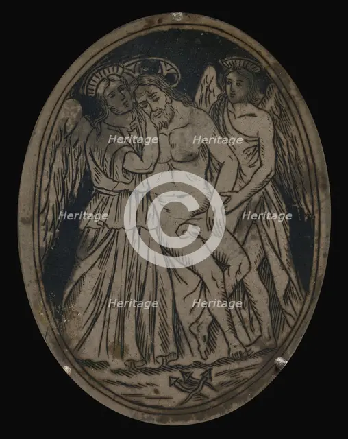 Dead Christ Supported by Two Angels, c. 1589. Creator: Unknown.