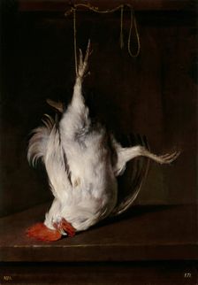 Dead Cockerel, 1659-1660. Creator: Gabriel Metsu