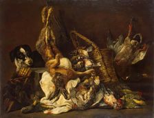 Dead Game and a Gun Dog, 1640. Creator: Jan Fyt