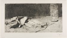 Dead Kabyle, n.d. Creator: Mariano Jose Maria Bernardo Fortuny y Carbo