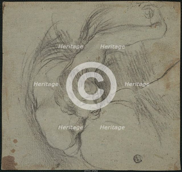 Dead Man with Outstretched Arm, 17th century.