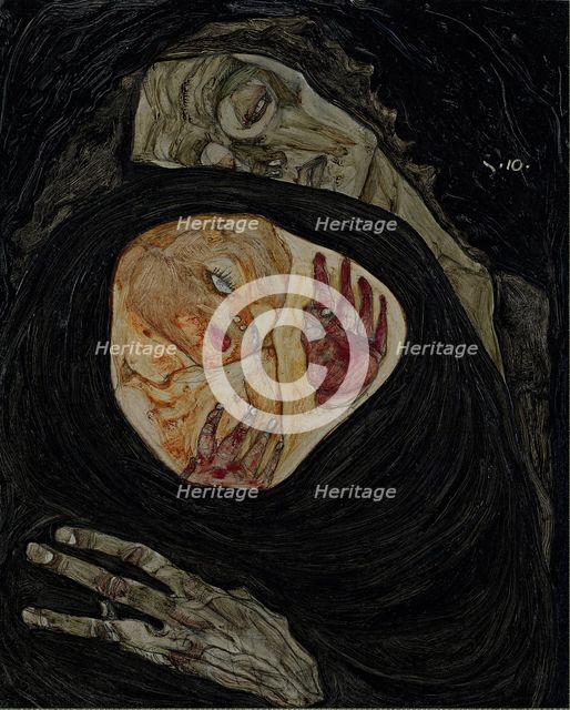Dead Mother I, 1910. Artist: Schiele, Egon (1890–1918)