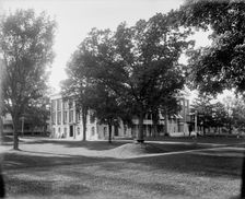 Deaf and Dumb Asylum, Jacksonville, Ill., between 1880 and 1901. Creator: Unknown