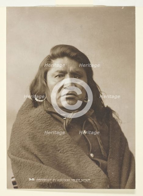 Deaf Bull, c. 1880. Creator: Laton Alton Huffman.