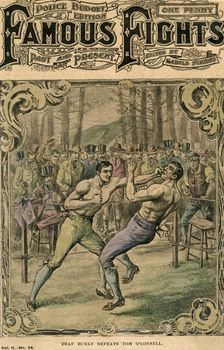 Deaf Burke defeats Tom O'Connell 1837 (late 19th or early 20th century)