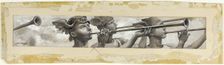 Deafening the Swallows Twitter, Came a Thrill of Trumpets, 1885. Creator: Will H. Low