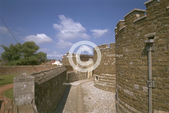 Deal Castle, Kent, 1997. Artist: J Bailey
