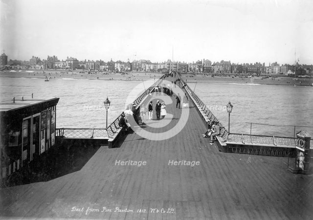 Deal Pier, Deal, Kent, 1890-1910. Artist: Unknown