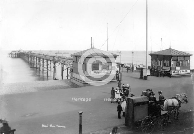 Deal Pier, Deal, Kent, 1901. Artist: Unknown