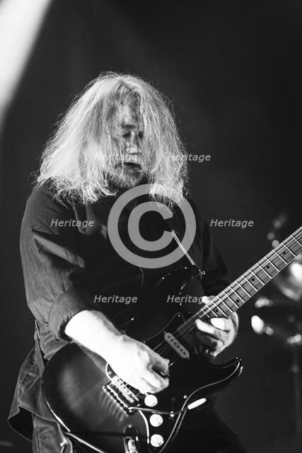 Dean White, New Model Army live at the Roundhouse, London, May 2024. Creator: Annapaola Marchesani.