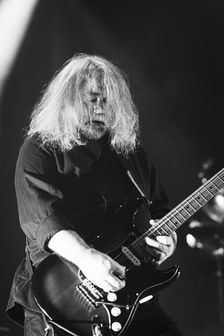 Dean White, New Model Army live at the Roundhouse, London, May 2024. Creator: Annapaola Marchesani