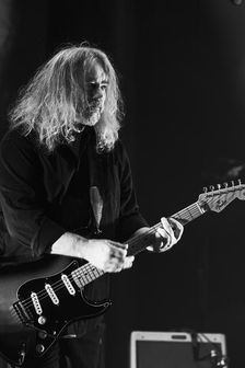 Dean White, New Model Army live at the Roundhouse, London, May 2024. Creator: Annapaola Marchesani