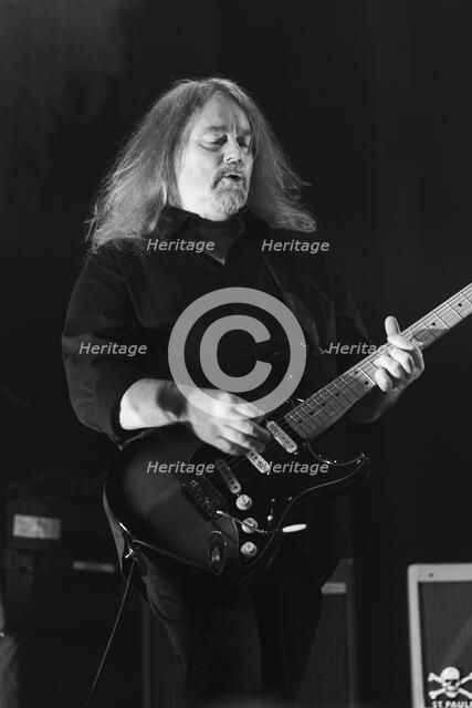 Dean White, New Model Army live at the Roundhouse, London, May 2024. Creator: Annapaola Marchesani.