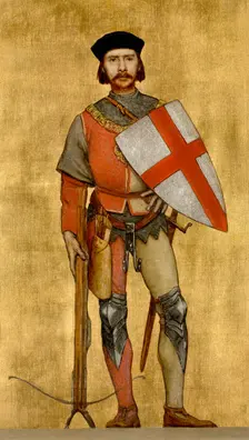Dean of the Armed Guild of Saint George, 1889. Creator: Albrecht De Vriendt