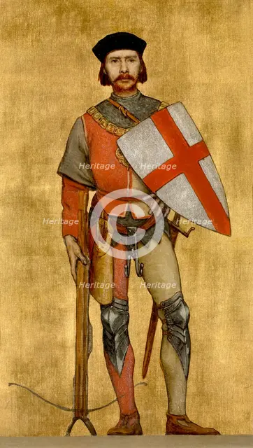 Dean of the Armed Guild of Saint George, 1889. Creator: Albrecht De Vriendt.