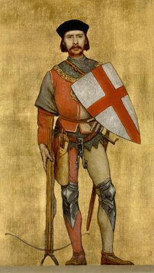 Dean of the Armed Guild of Saint George, 1889. Creator: Albrecht De Vriendt